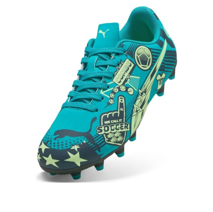 (GS) Christian Pulisic x Ultra Legacy FG/AG “Estampado integral – Aguamarina intenso”