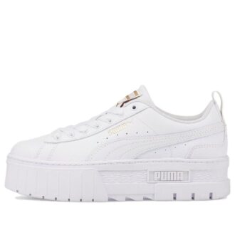 (GS) Mayze Leather “Blanco Equipo Dorado”