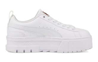 (GS) Mayze Leather “Blanco Equipo Dorado”