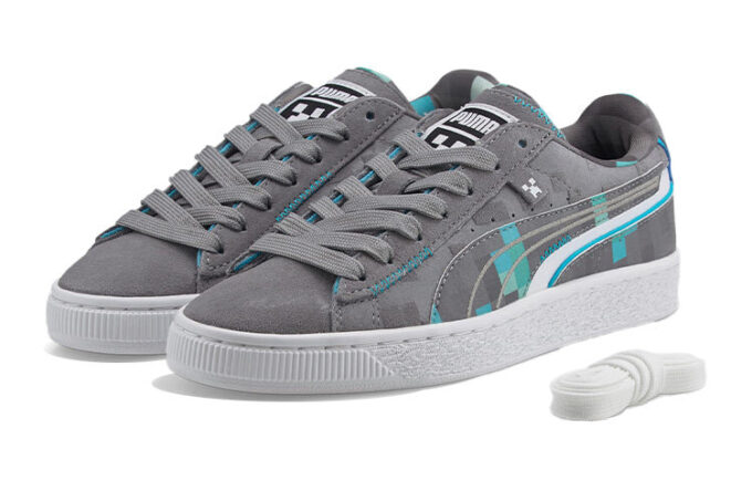 (GS) Minecraft x Suede “Bloque de diamante”