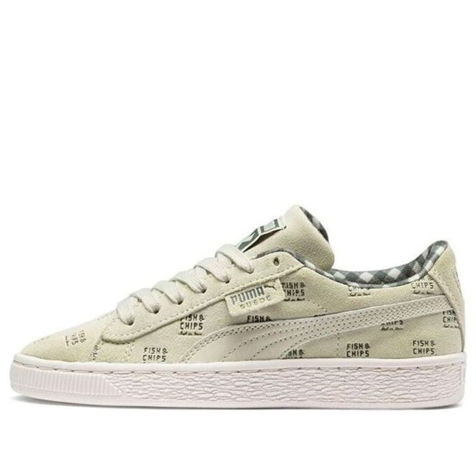 (GS) Suede Ldn x Tc “Verde oliva y blanco”