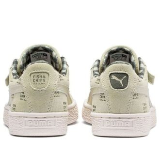 (GS) Suede Ldn x Tc “Verde oliva y blanco”