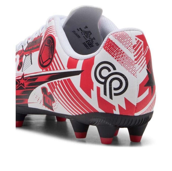 (GS) x Christian Pulisic Ultra Legacy FG/AG “Estampado integral – Blanco Rojo Negro”