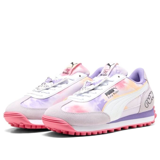 (GS) x Hello Kitty Easy Rider “Rosa mágica blanca escarchada lila”