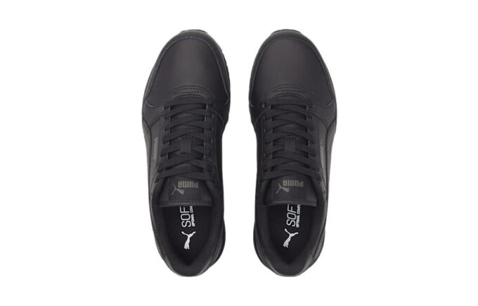 (GS) Zapatillas de cuero ST Runner V3 “Triple Black”
