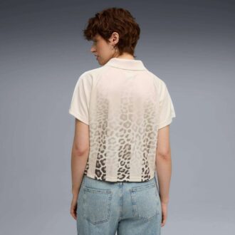 Jersey con estampado animal Leopard Luxe para mujer