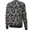 Jersey de manga larga con cuello redondo “Camuflaje negro”