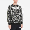 Jersey de manga larga con cuello redondo “Camuflaje negro”