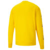Jersey deportivo de punto con cuello redondo y estampado amarillo