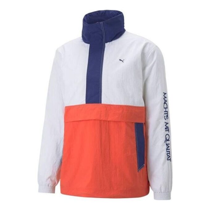 Jersey ligero con media cremallera Select MMQ “Naranja”