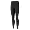 Leggings de tiro alto 7/8 para mujer, color negro