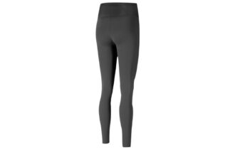 Leggings de tiro alto 7/8 para mujer, color negro