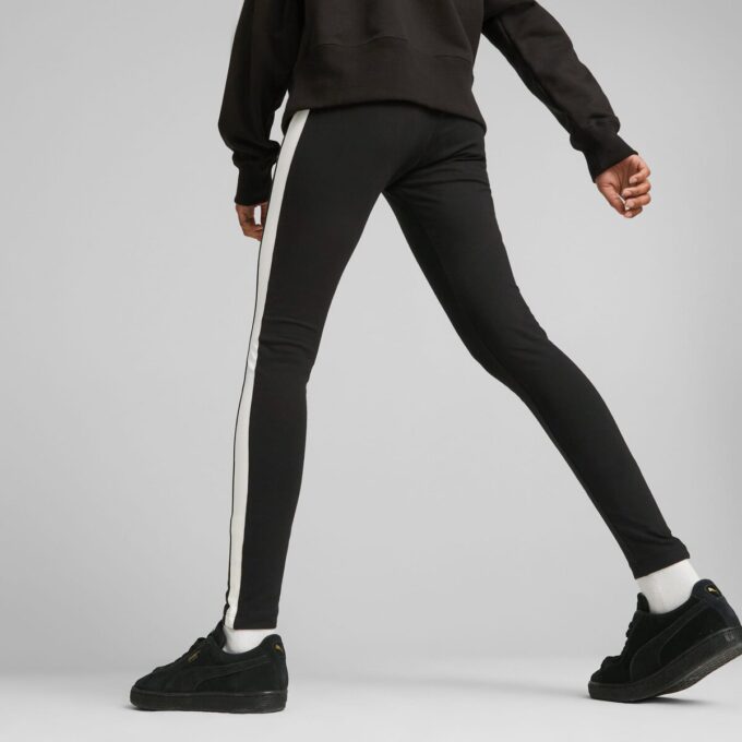 Leggings icónicos T7 de tiro medio para mujer