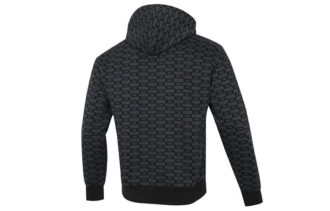 Luxe Aop – Jersey de punto con logotipo estampado completo, color negro