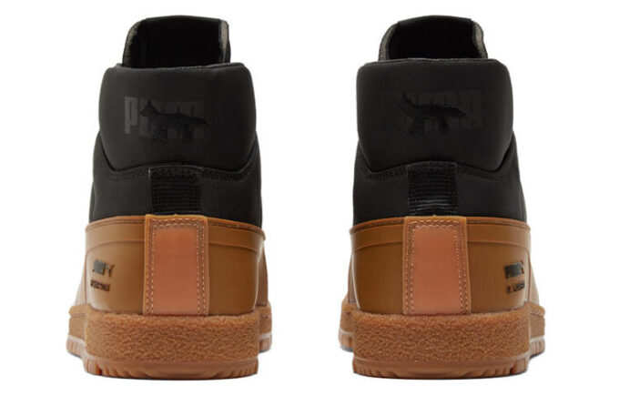 Maison Kitsune x Ralph Sampson 70 Mid “Goma negra”