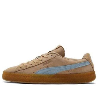 Maison Kitsune x Suede Crepe “Travertino Chambray Azul”