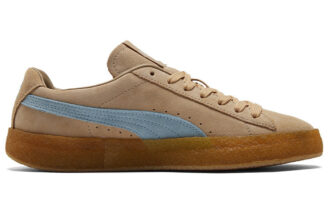 Maison Kitsune x Suede Crepe “Travertino Chambray Azul”