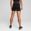 Mallas cortas de cintura alta de 5″ para mujer de LACE