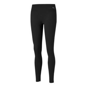 Mallas de entrenamiento de alto rendimiento para mujer, color negro