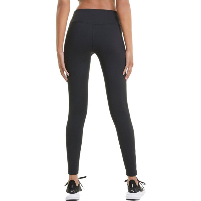 Mallas de entrenamiento de alto rendimiento para mujer, color negro