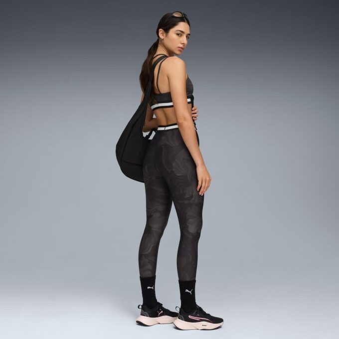 Mallas de entrenamiento de cintura alta 7/8 para mujer fuerte Mallas de entrenamiento de cintura alta 7/8 para mujer fuerte