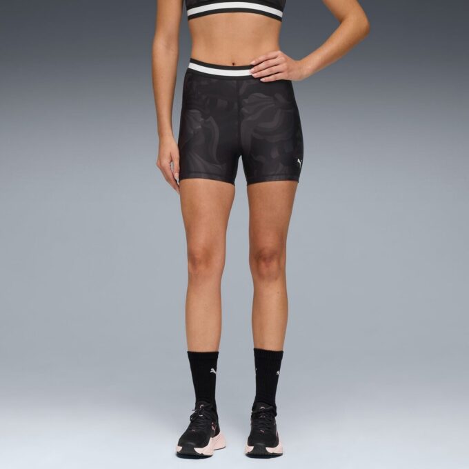 Mallas de entrenamiento de cintura alta para mujer de 4 pulgadas