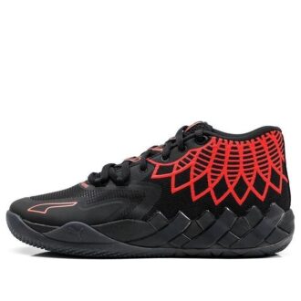 MB.01 LaMelo Ball “Explosión Negra y Roja”