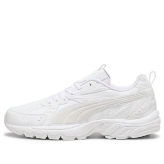 Milenio Tech Leather “Gris Pluma Blanco”