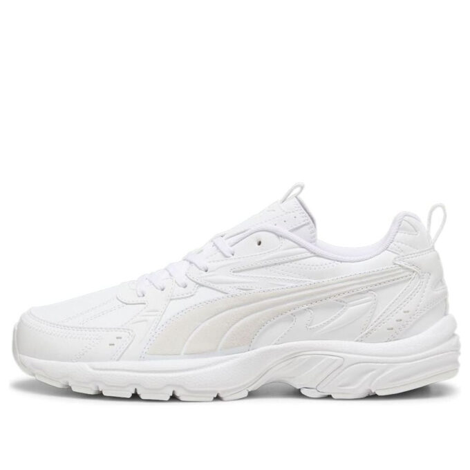 Milenio Tech Leather “Gris Pluma Blanco”