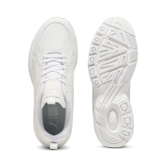 Milenio Tech Leather “Gris Pluma Blanco”