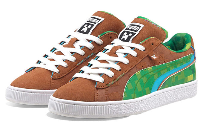 Minecraft x Suede “Bloque de hierba”