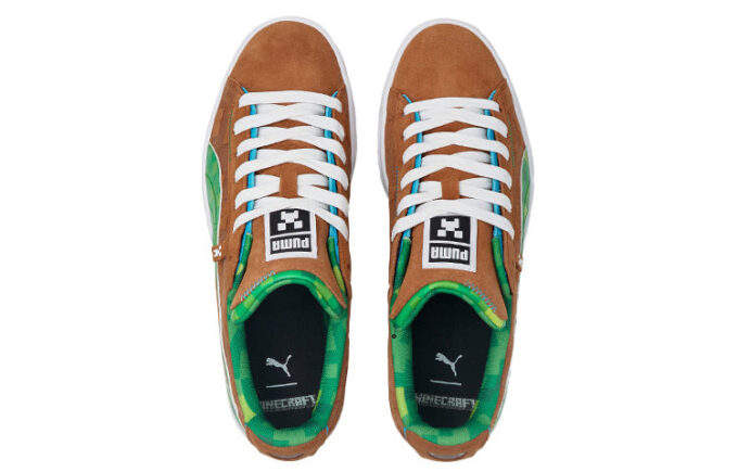 Minecraft x Suede “Bloque de hierba”
