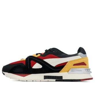Mirage Mox Suede “Negro Rojo Intenso”