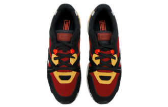 Mirage Mox Suede “Negro Rojo Intenso”