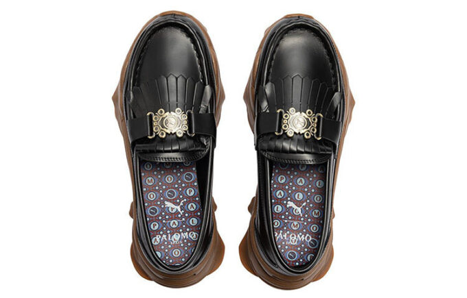 Mocasín PUMA x Palomo Nitefox “Negro Marrón”