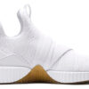 (Mujeres) Defy Varsity Mid “Blanco Dorado Metálico”