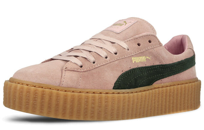 (Mujeres) Fenty x Suede Creeper “Rosa Sucio”