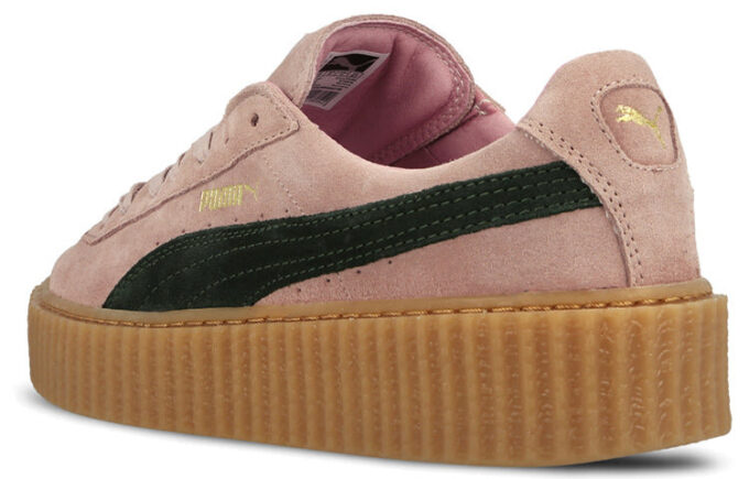 (Mujeres) Fenty x Suede Creeper “Rosa Sucio”