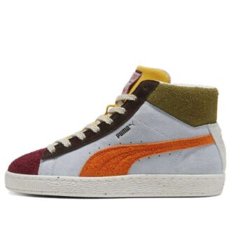 (Mujeres) Lemlem x Suede Mid “Icy Blue Cayenne Pepper”