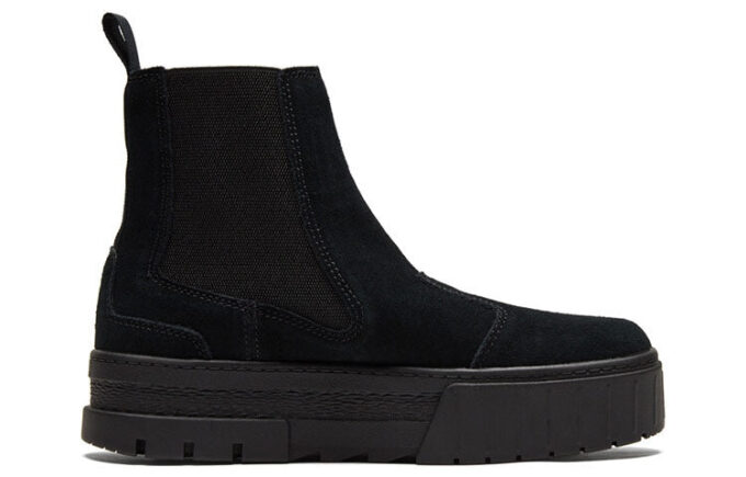(Mujeres) Mayze Chelsea Suede “Triple Black”