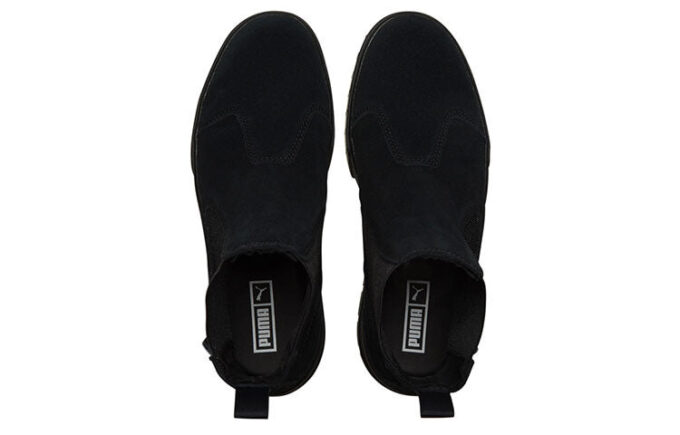 (Mujeres) Mayze Chelsea Suede “Triple Black”
