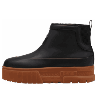 (Mujeres) Mayze Wellis Leather Mid “Negro”