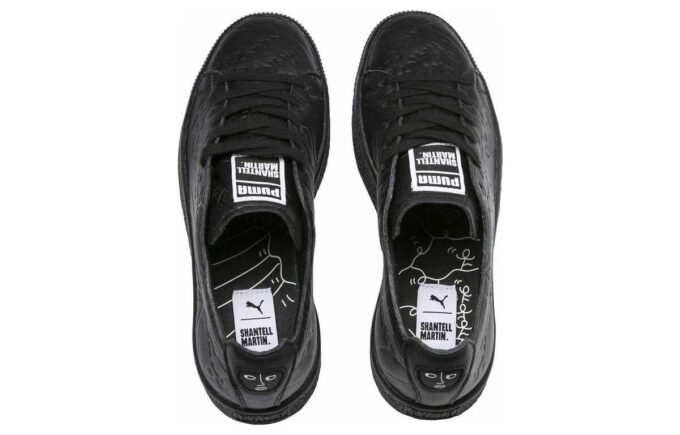 (Mujeres) Shantell Martin x Suede “Black Low-Top”