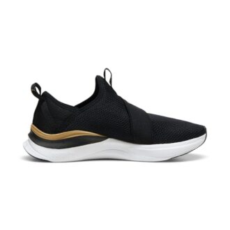 (Mujeres) Softride Harmony Slip-On “Negro Dorado”