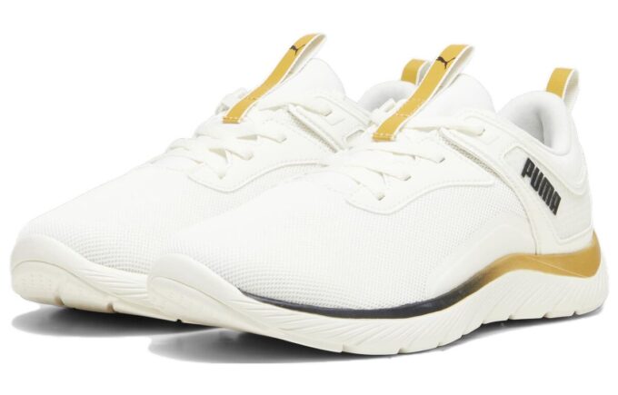 (Mujeres) Softride Remi Molten Metal “Blanco Puma Dorado”