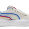 (Mujeres) Suede Mayu Triplex Tech “Crema, blanco, azul y rojo”