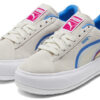 (Mujeres) Suede Mayu Triplex Tech “Crema, blanco, azul y rojo”