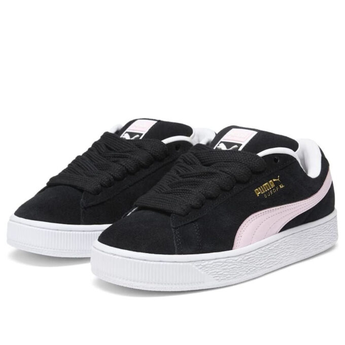 (Mujeres) Suede XL “Black Whisp Of Pink”