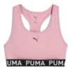 (Mujeres) Sujetador deportivo de impacto medio acanalado 4Keeps “Rosa”
