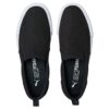 (Mujeres) Zapatillas sin cordones Bari “Equipo Negro Dorado”